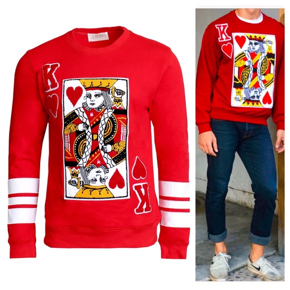 suicide king sweatshirt